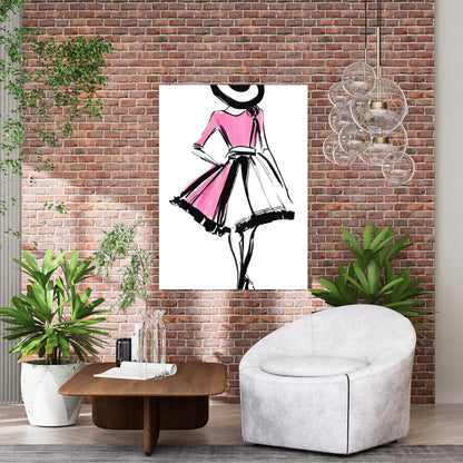 Steppin Out Wall Art Canvas Print