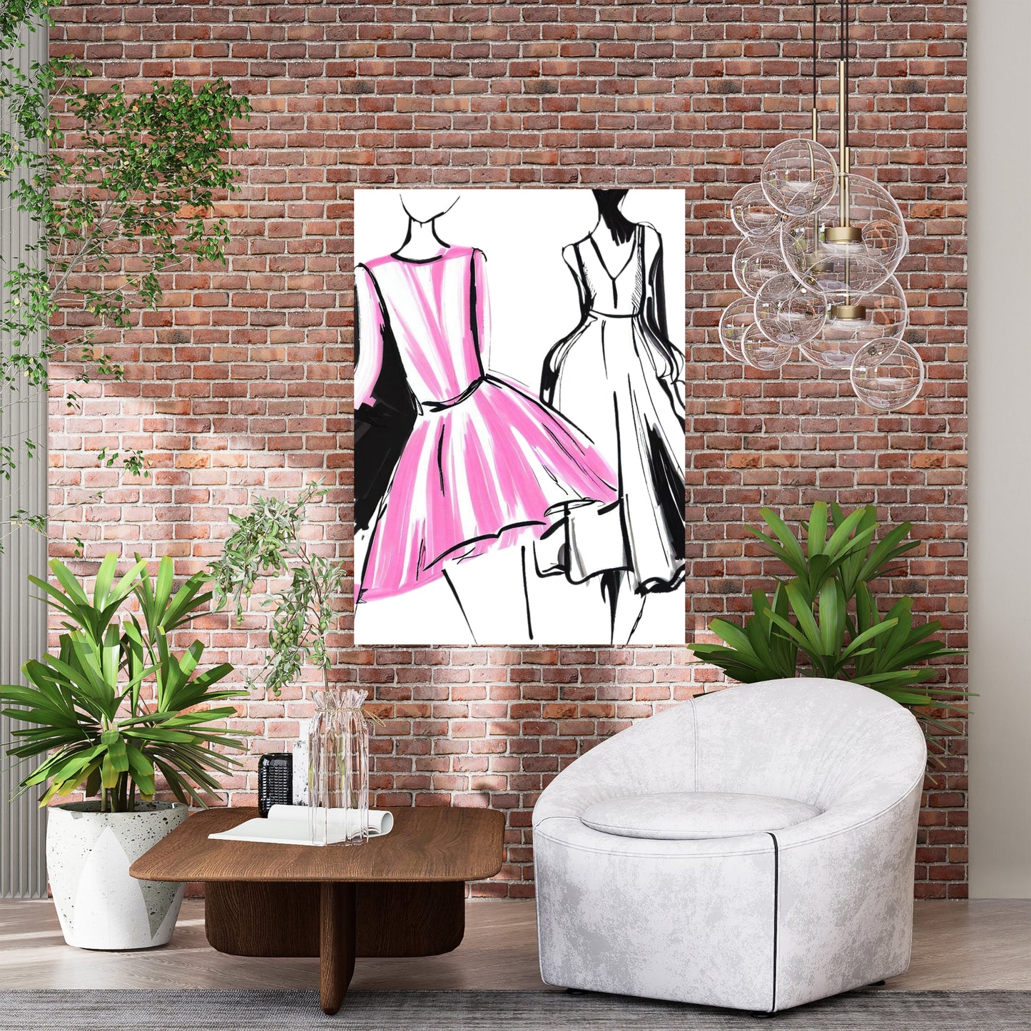 Very Vogue Wall Art Canvas Print