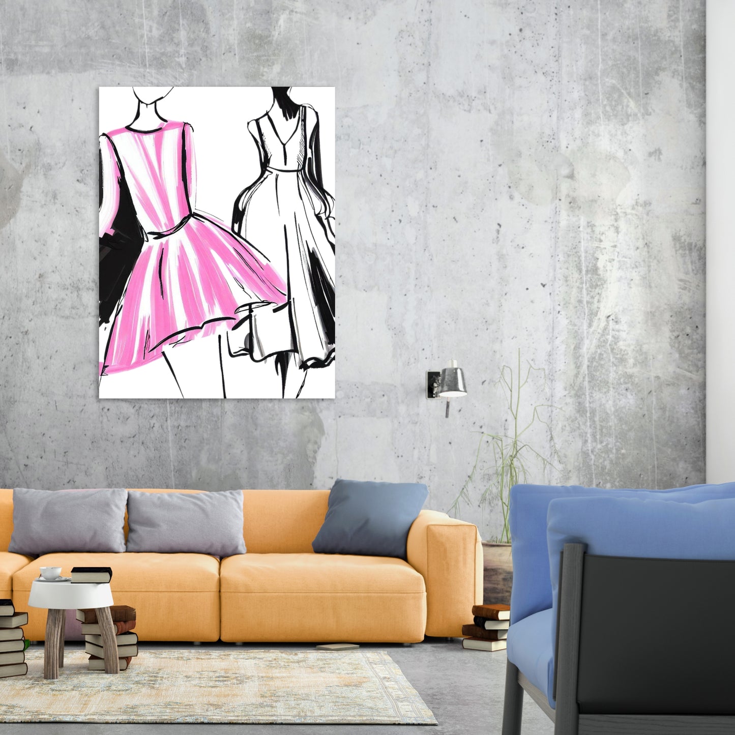 Very Vogue Wall Art Canvas Print