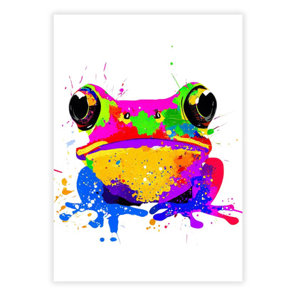 Freddie Frog Wall Art Canvas Print