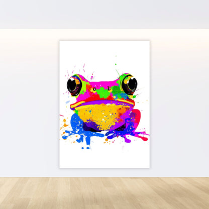 Freddie Frog Wall Art Canvas Print