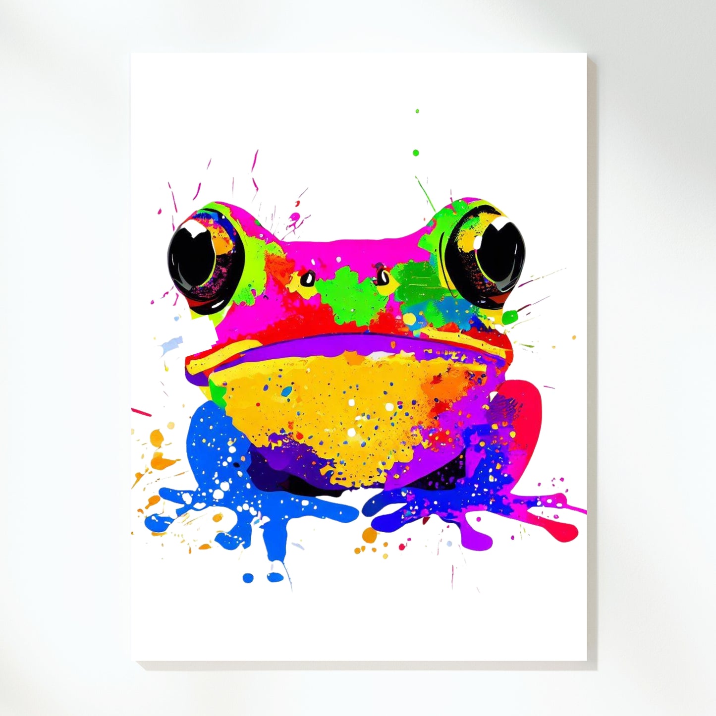 Freddie Frog Wall Art Canvas Print