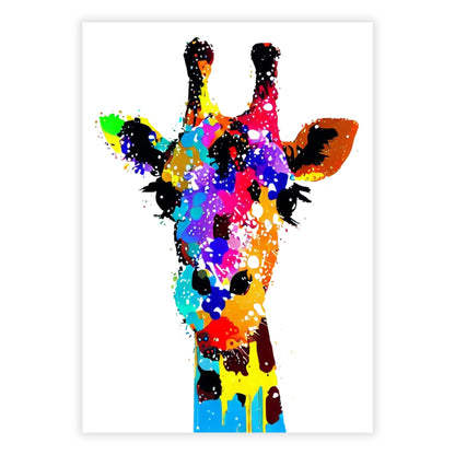 Giraffe Wall Art Canvas Print