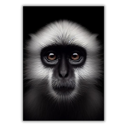 Guilty Monkey Animal Kingdom Wall Art Canvas Print