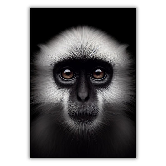 Guilty Monkey Animal Kingdom Wall Art Canvas Print