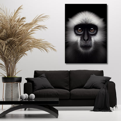 Guilty Monkey Animal Kingdom Wall Art Canvas Print