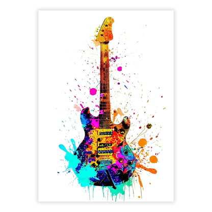 Guitar Hero Wall Art Canvas Print