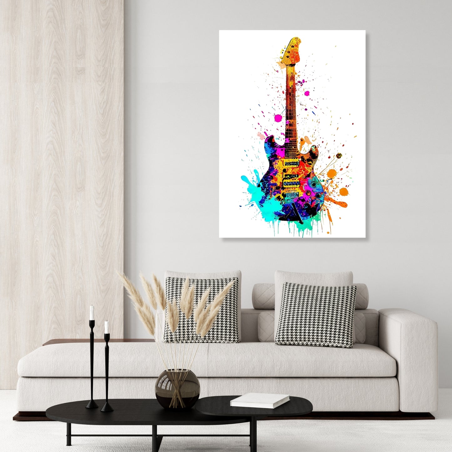 Guitar Hero Wall Art Canvas Print