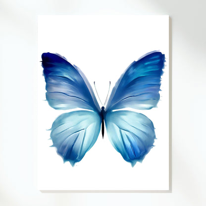 Hamptons Butterfly Enchanted Wall Art Canvas Print