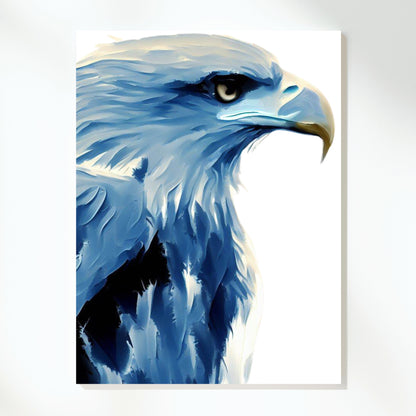 Hamptons Eagle Wall Art Canvas Print