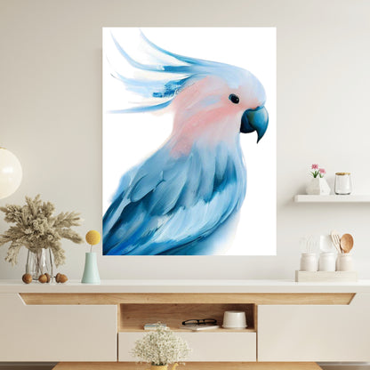 Hamptons Galah Wall Art Canvas Print