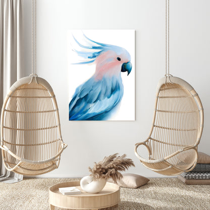 Hamptons Galah Wall Art Canvas Print