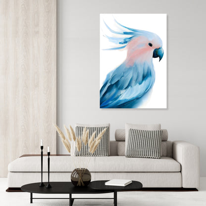 Hamptons Galah Wall Art Canvas Print