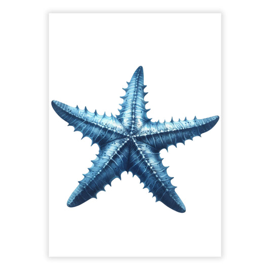 Hamptons Starfish Wall Art Canvas Print