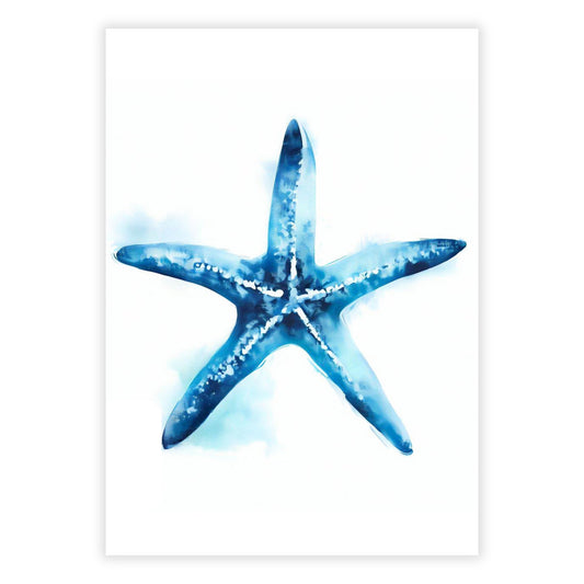 Hamptons Starfish Wall Art Canvas Print