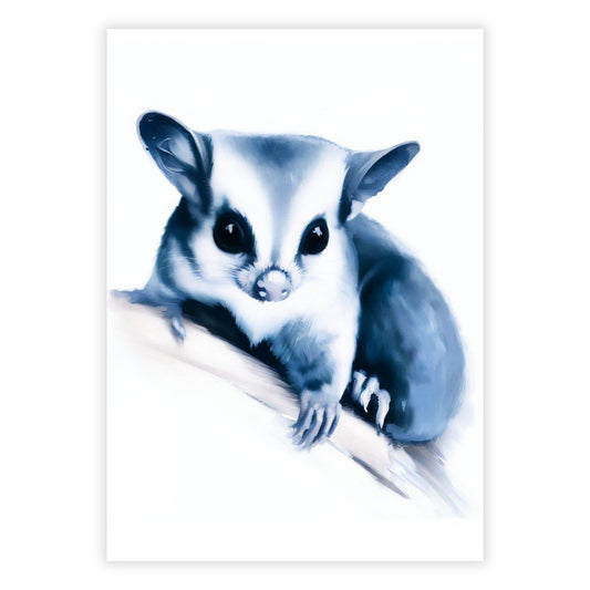 Hamptons Sugar Glider Wall Art Canvas Print