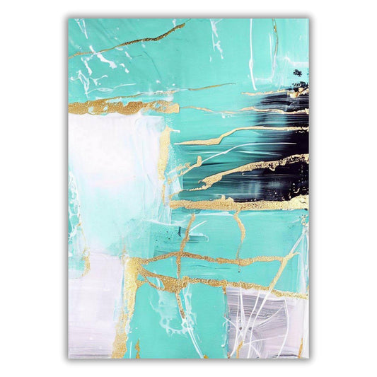 Harmony in Chaos Abstract Wall Art Canvas Print