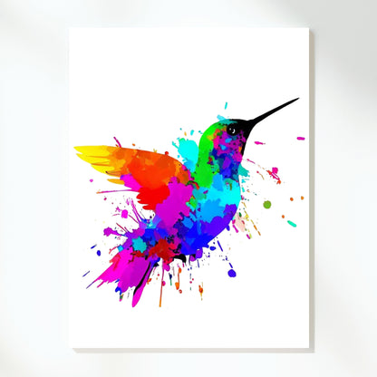 Hummingbird Wall Art Canvas Print