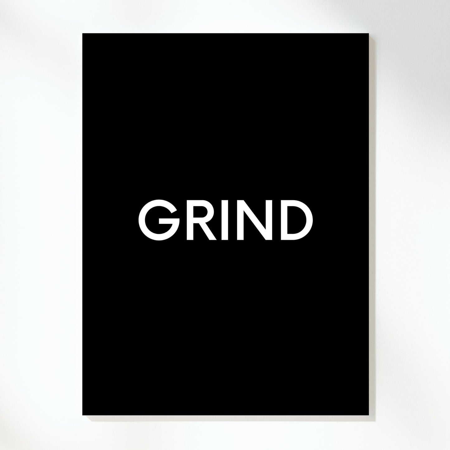 Grind Wall Art Canvas Print