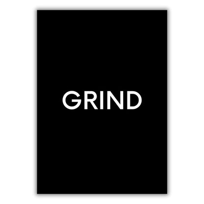 Grind Wall Art Canvas Print