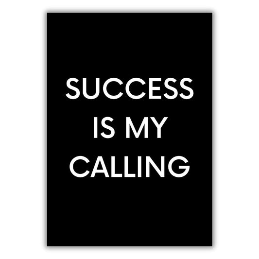 Success Calling Wall Art Canvas Print