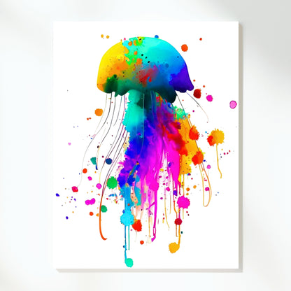 Jellyfish Wall Art Canvas Print