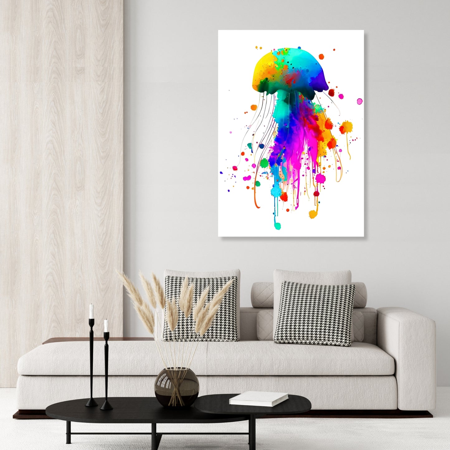 Jellyfish Wall Art Canvas Print