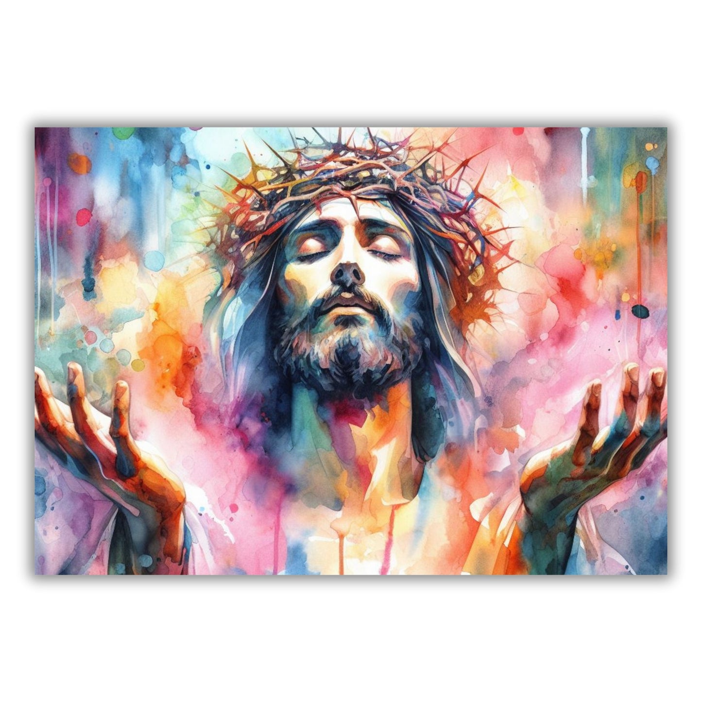 Jesus of Nazareth Wall Art Canvas Print