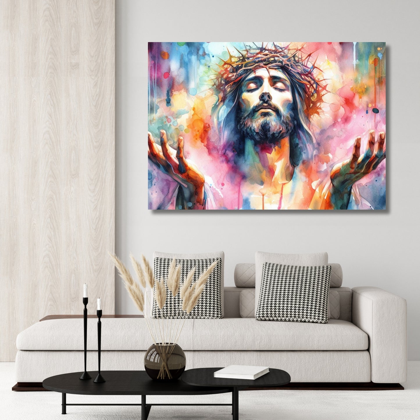 Jesus of Nazareth Wall Art Canvas Print