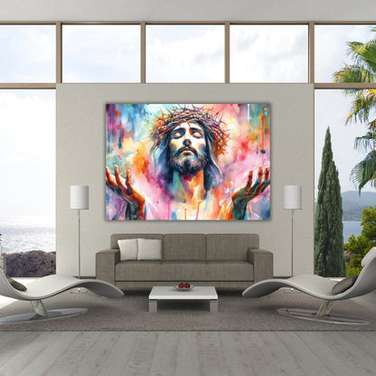 Jesus of Nazareth Wall Art Canvas Print