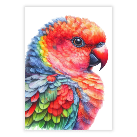 King Parrot Wall Art Canvas Print