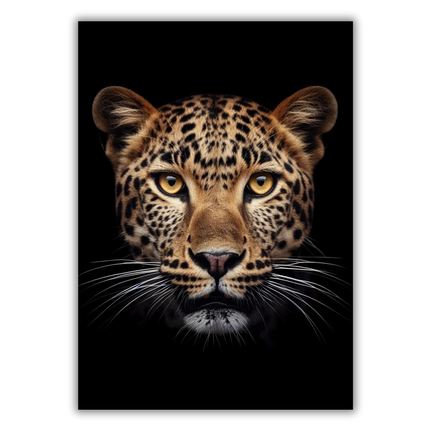 Leopard Soul Animal Kingdom Wall Art Canvas Print