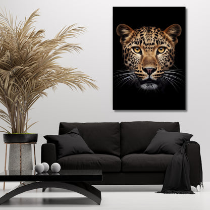 Leopard Soul Animal Kingdom Wall Art Canvas Print