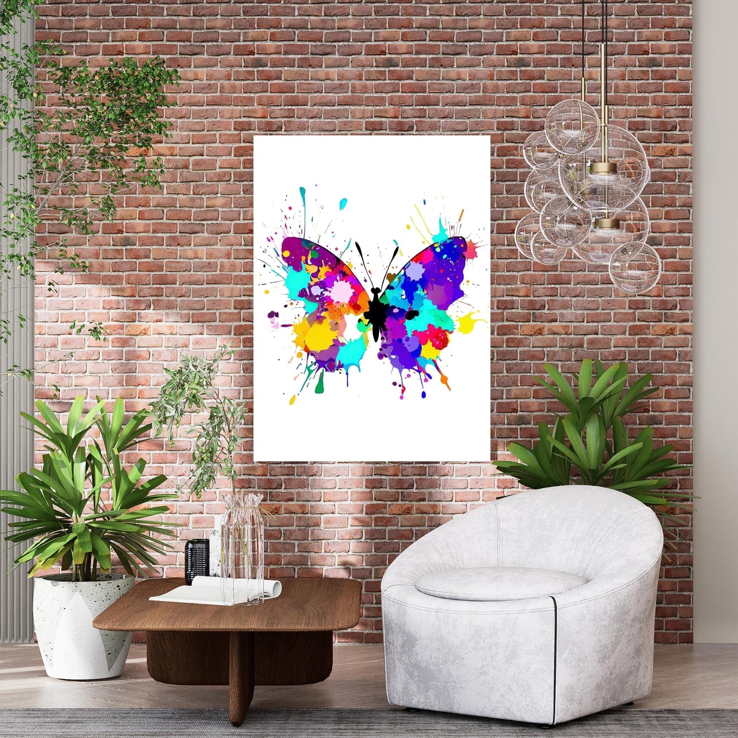 Butterfly Dream Wall Art Canvas Print