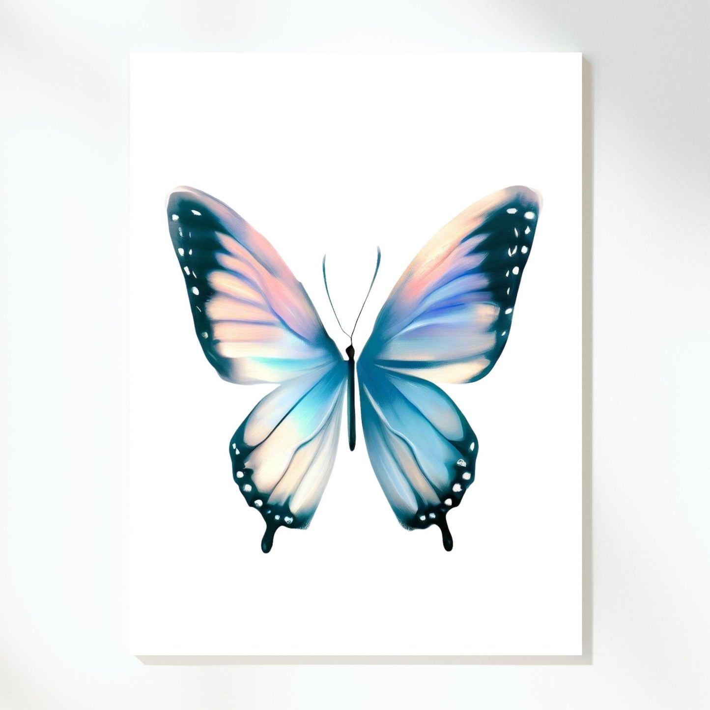 Butterfly Ballet Wall Art Canvas Print