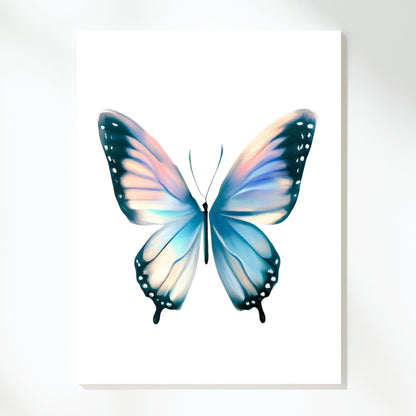 Butterfly Ballet Wall Art Canvas Print