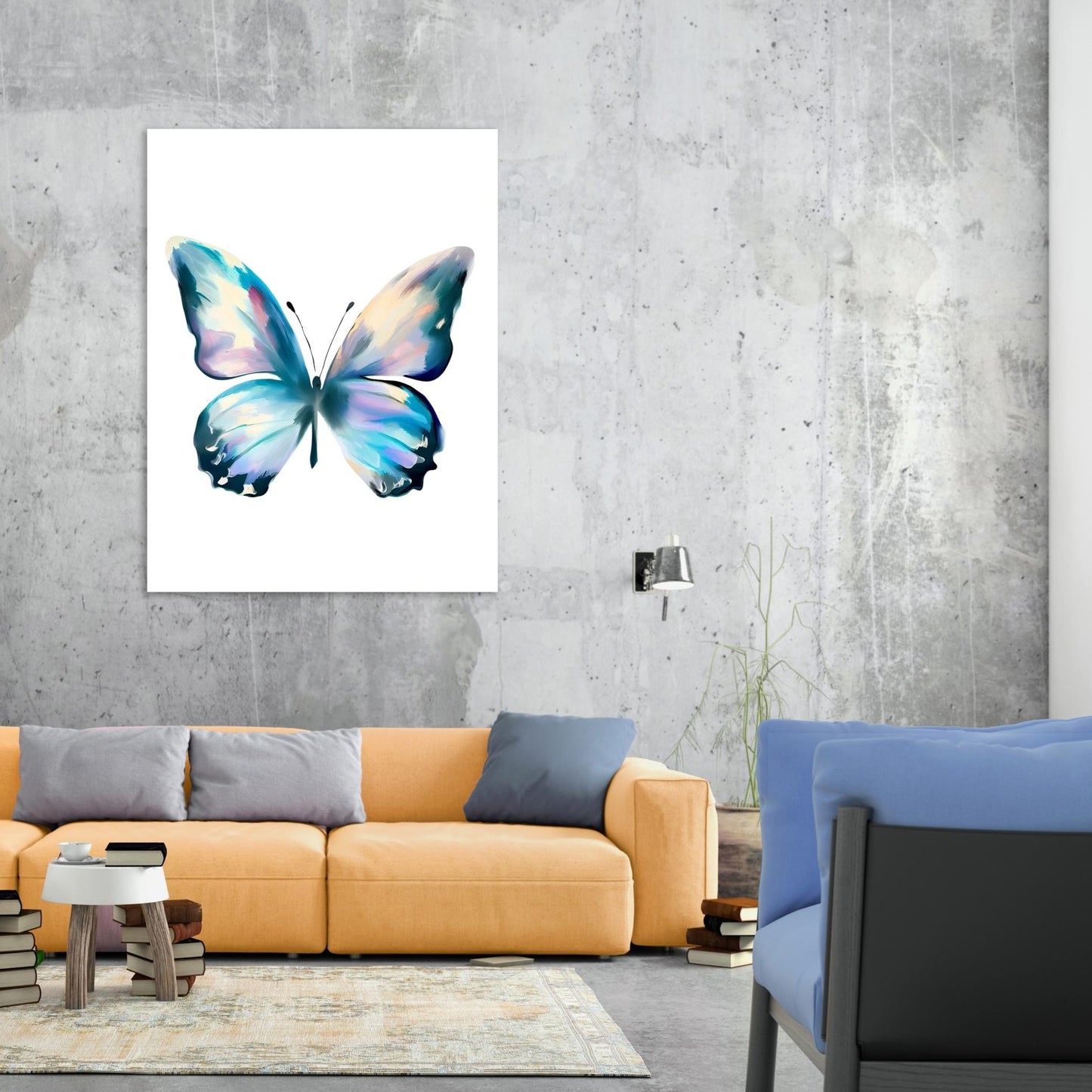 Butterfly Sonata Wall Art Canvas Print