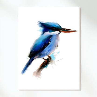 Kingfisher Wall Art Canvas Print