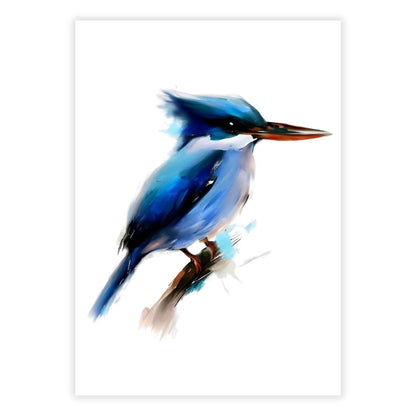 Kingfisher Wall Art Canvas Print