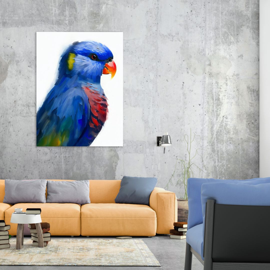 Lorikeet Wall Art Canvas Print