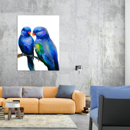 Rainbow Harmony Wall Art Canvas Print