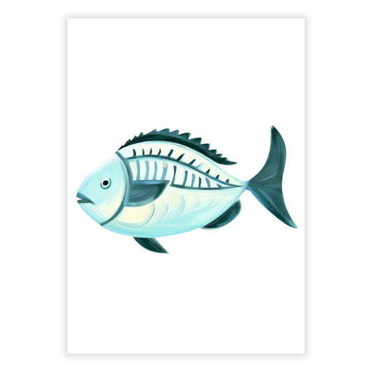 Fish Life Wall Art Canvas Print