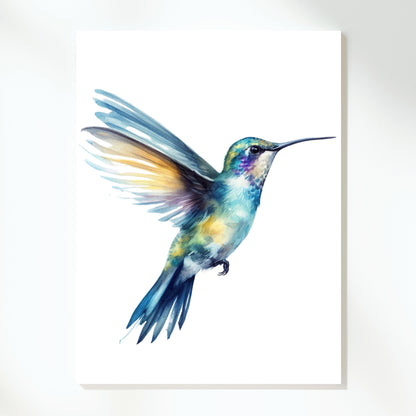 Hummingbird Love Wall Art Canvas Print