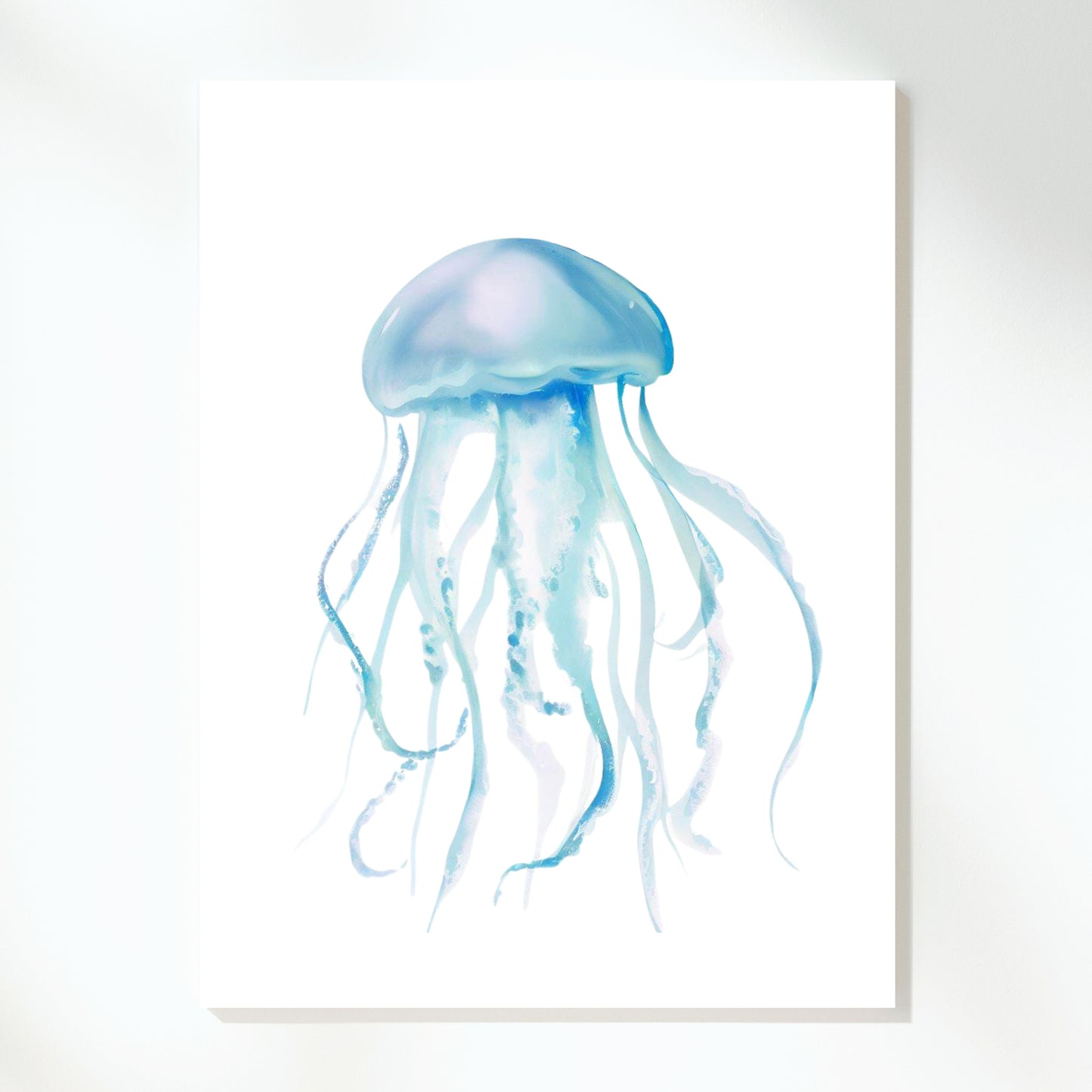 Jellyfish Beauty Wall Art Canvas Print