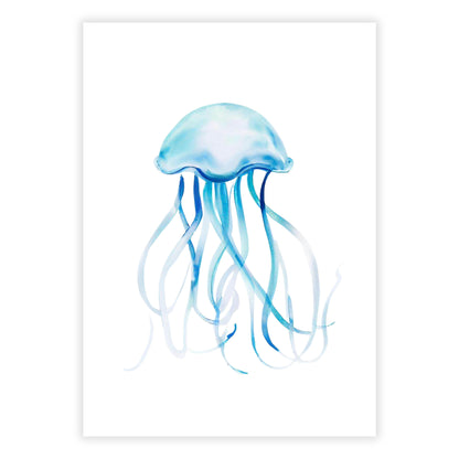 Jellyfish Love Wall Art Canvas Print