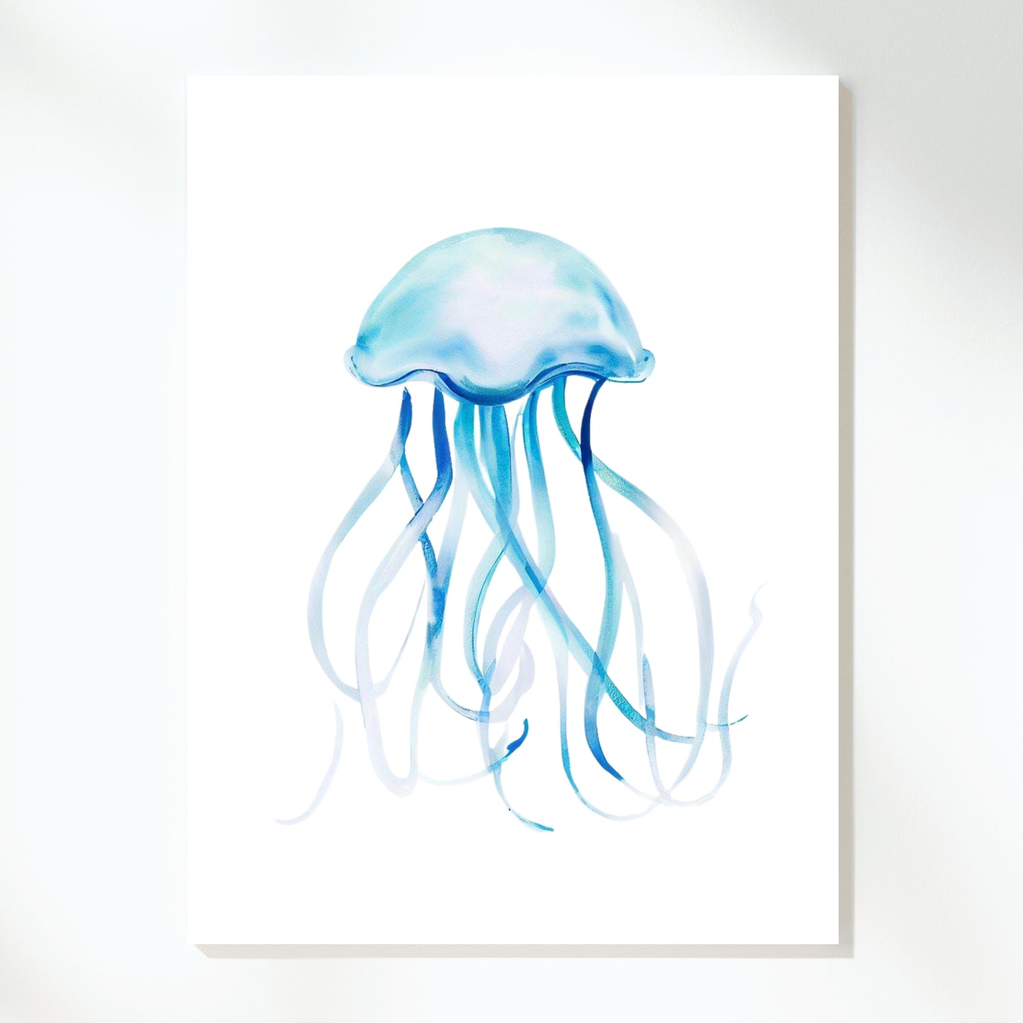 Jellyfish Love Wall Art Canvas Print