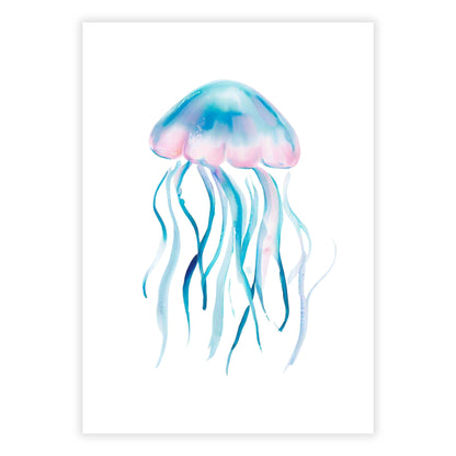 Jellyfish Radiance Wall Art Canvas Print