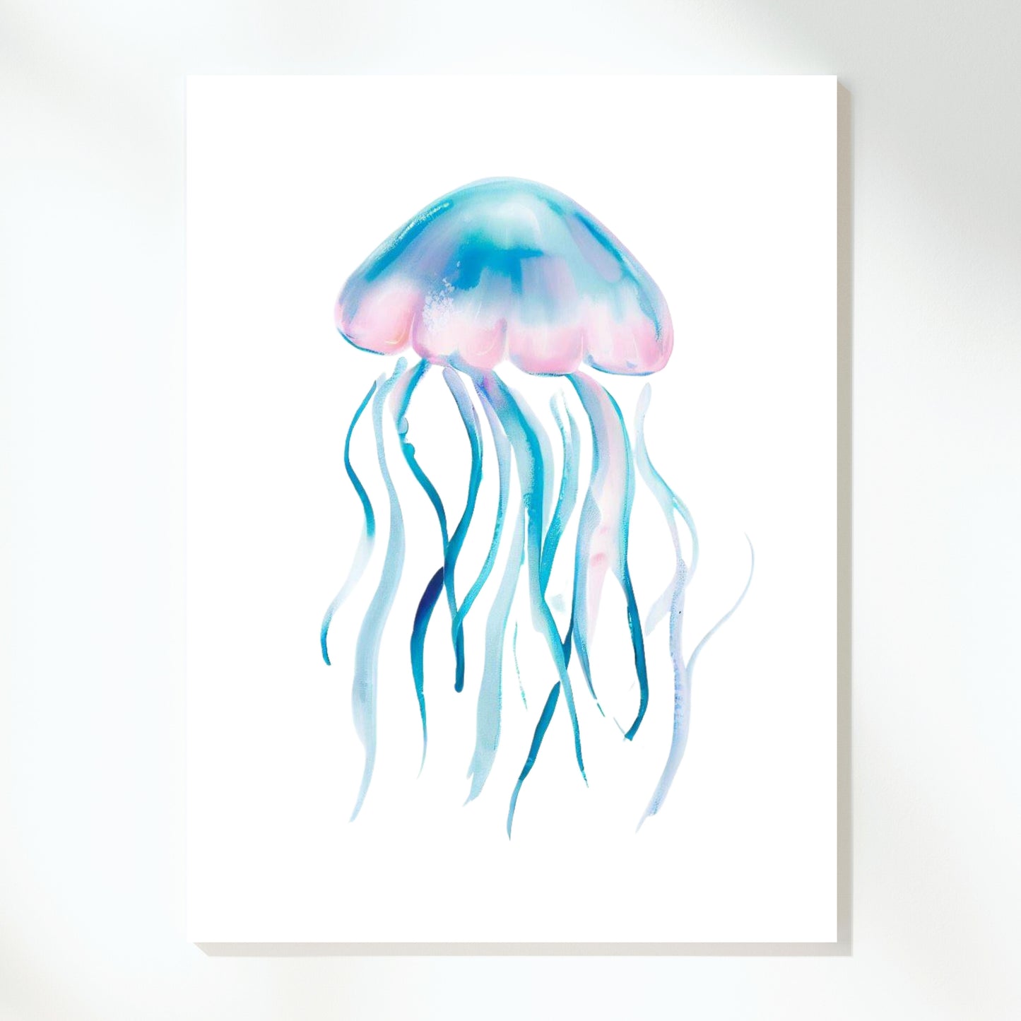 Jellyfish Radiance Wall Art Canvas Print