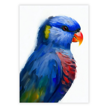 Lorikeet Wall Art Canvas Print