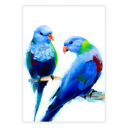 Lorikeet Love Wall Art Canvas Print